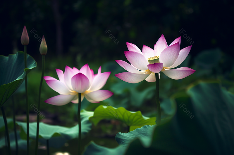 夏天池塘里荷花摄影图,高清,摄影图,摄影图片,图片大全,摄影图免费下载